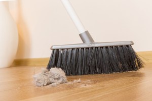 Cleaning dust and dirt frequently in your home will help improve your health
