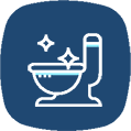 Move in/out cleaning icon